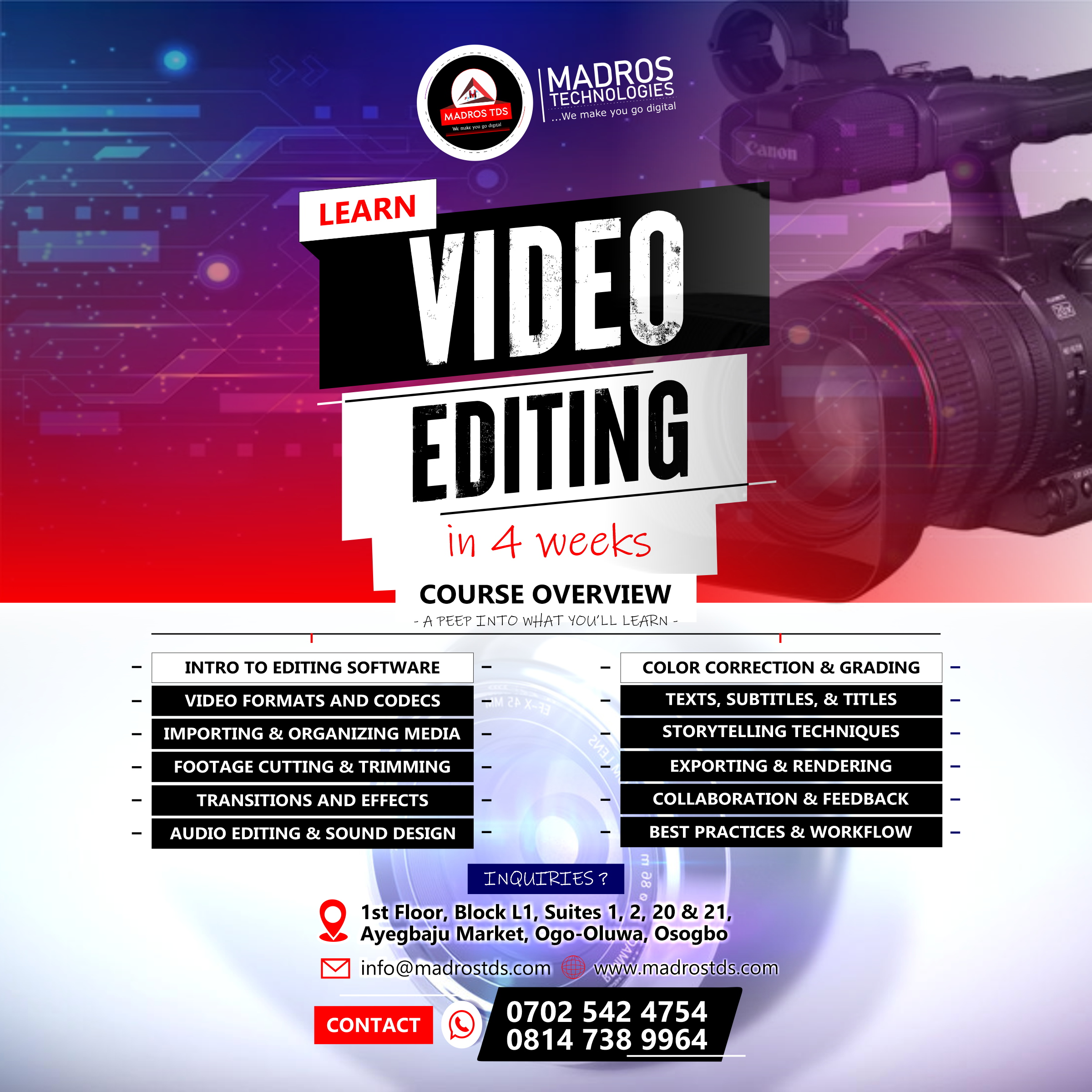Video Editing